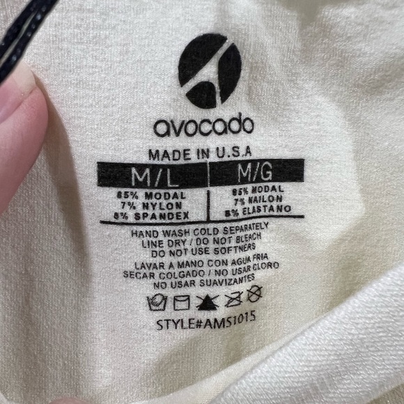 NWT Avocado Micro Modal Super Soft Bandeau - Picture 6 of 8